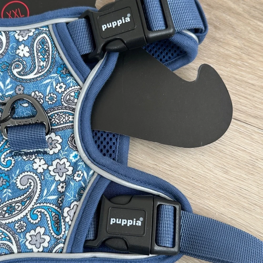 Puppia Navy Blue Dog Harness Puppia Cynthia Harness H